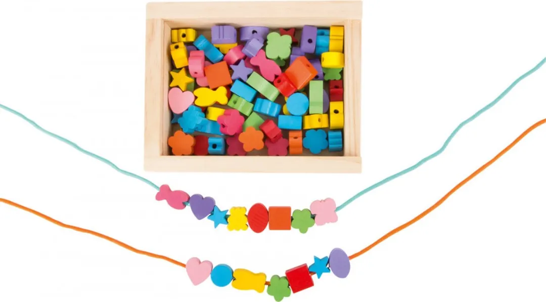 Small Foot Houten Rijgkralen 84 Stuks - Multicolor - afbeelding 6 van 6