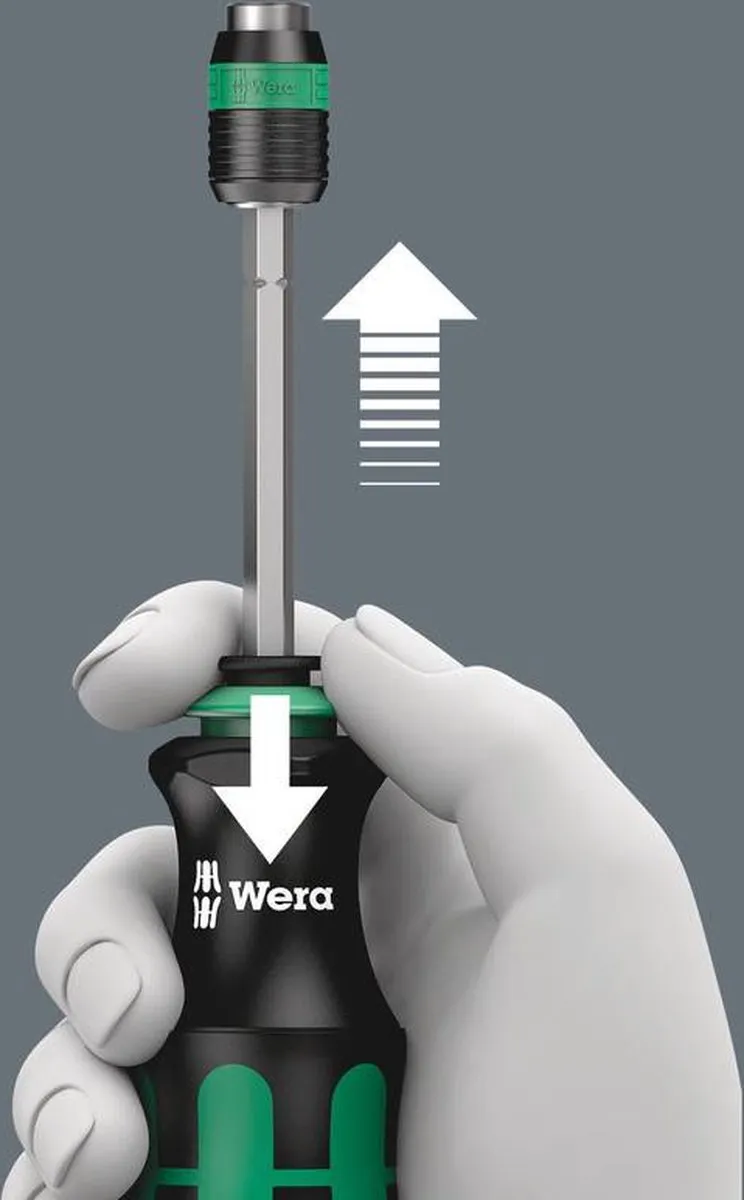 Wera Bit-Handhouder Rapidaptor 1/4"x133mm