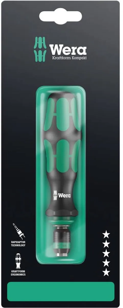 Wera Bit-Handhouder Rapidaptor 1/4"x133mm