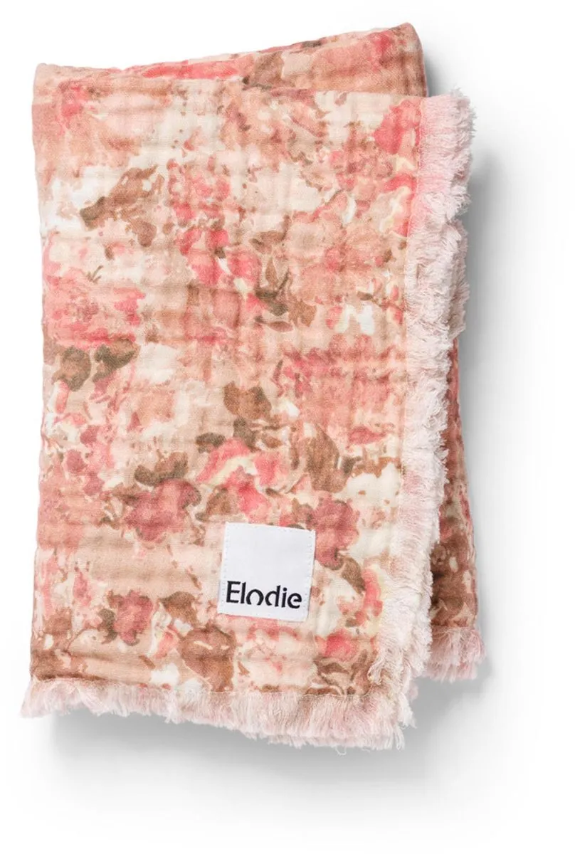Elodie Hydrofiel Baby Deken River Rose 70x100cm