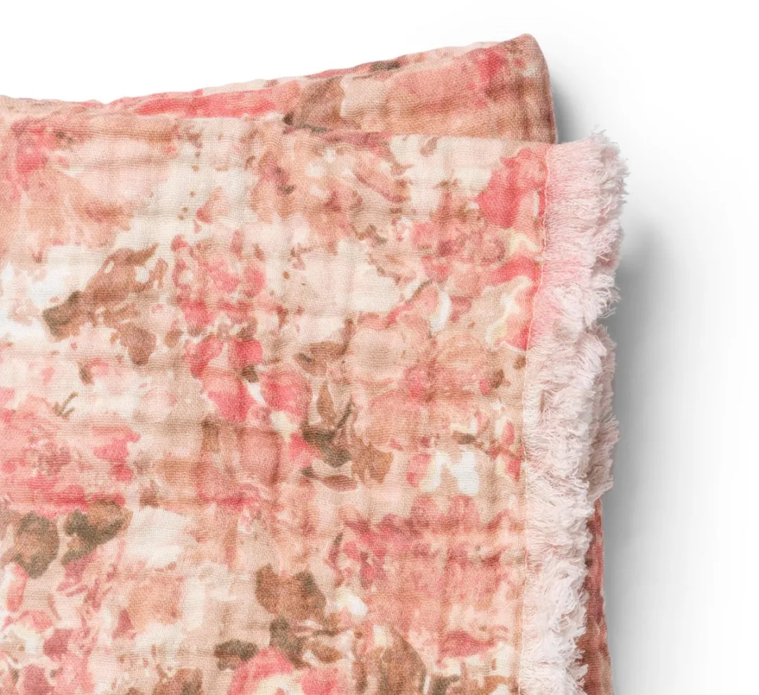 Elodie Hydrofiel Baby Deken River Rose 70x100cm
