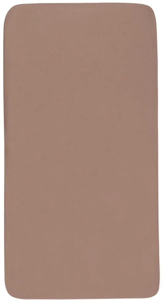 Jollein Jersey Boxmatras Hoeslaken 75x95cm - Milky Coffee