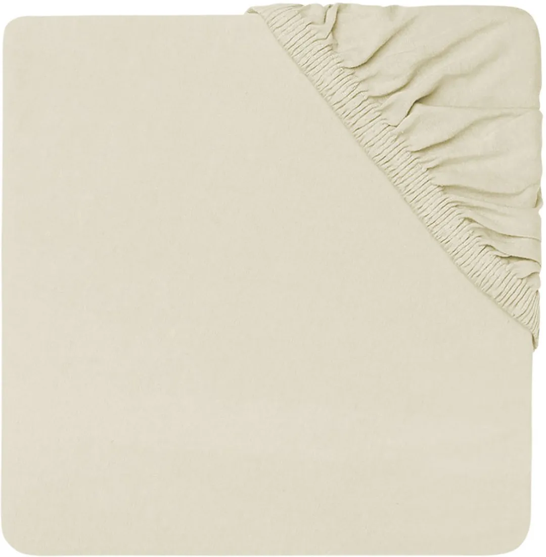 Jollein Baby Hoeslaken Boxmatras Jersey Ivory 75x95cm