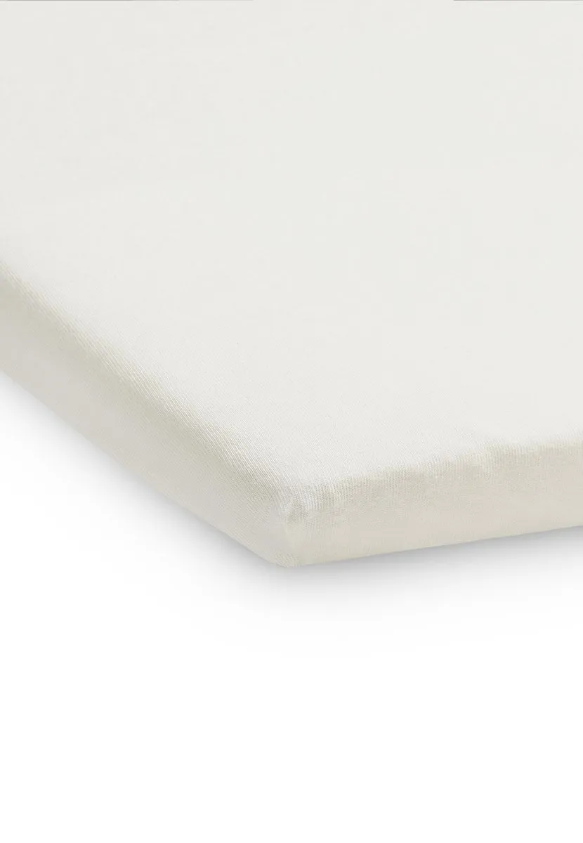 Jollein Baby Hoeslaken Boxmatras Jersey Ivory 75x95cm