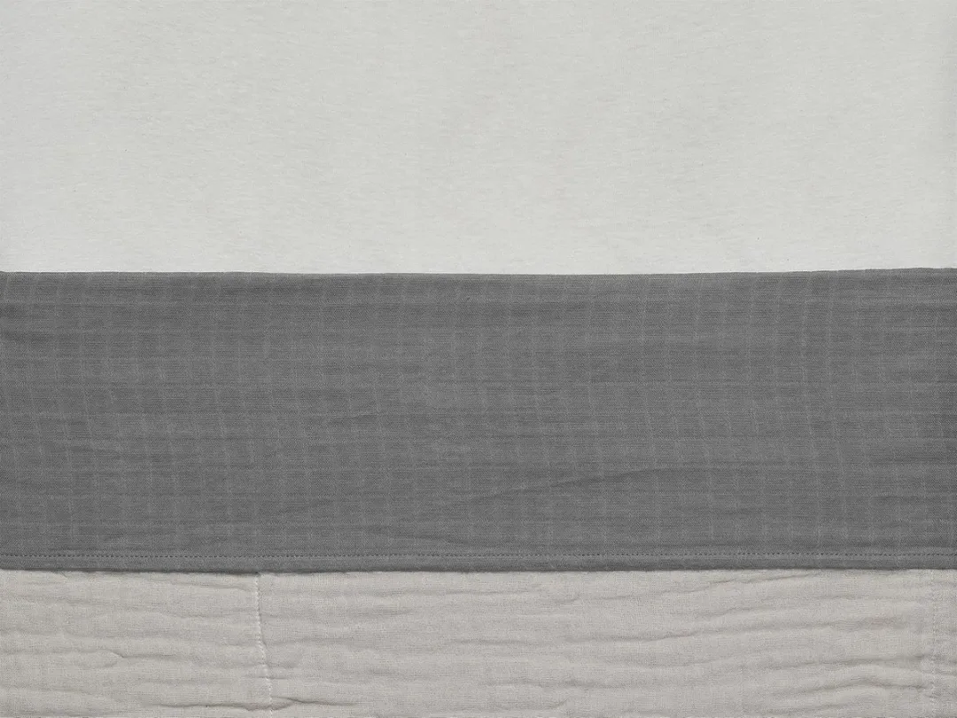 Jollein Baby Laken Wieg 75x100cm Storm Grey