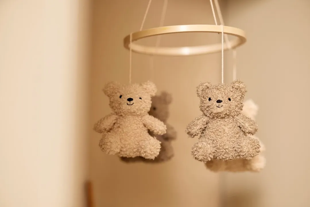 Jollein Baby Mobiel Teddy Bear - Olive Green