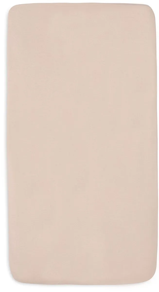 Jollein Baby Hoeslaken Wieg Jersey 40/50x80/90cm - 2 Stuks Wild Rose/Biscuit