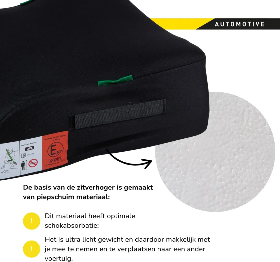 Dunlop Kinderzitje Zwart - Stoelverhoger - afbeelding 6 van 6