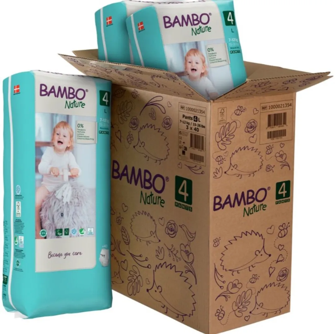 BAMBO Nature Trainingsbroekje MAXI Maat 4 - 120 Stuks