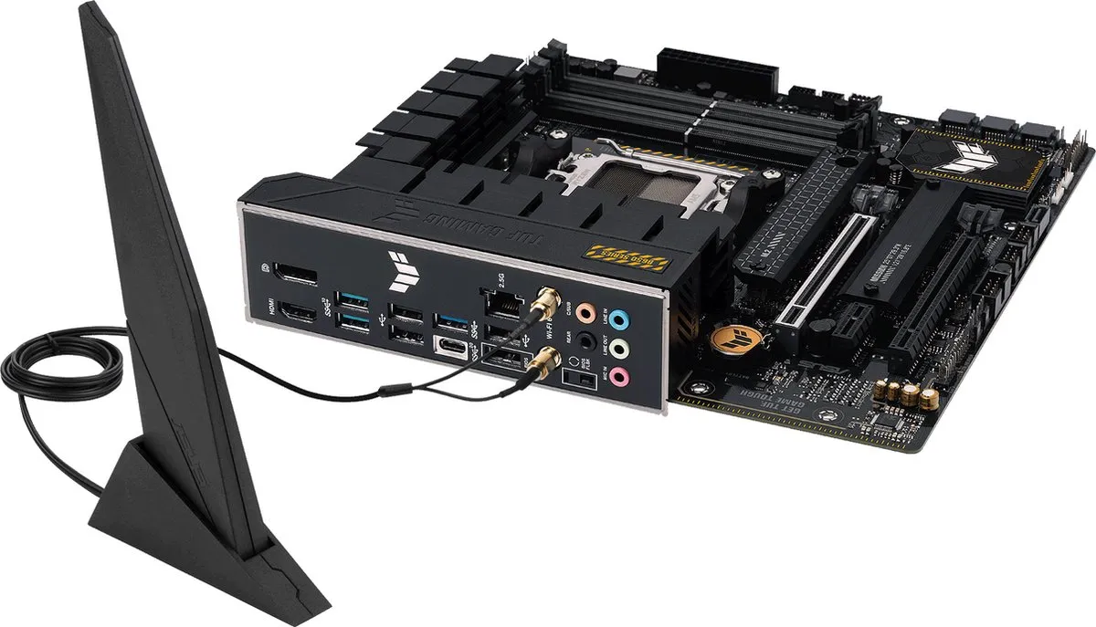 ASUS TUF GAMING B650M-PLUS WIFI Moederbord - AM5 - microATX
