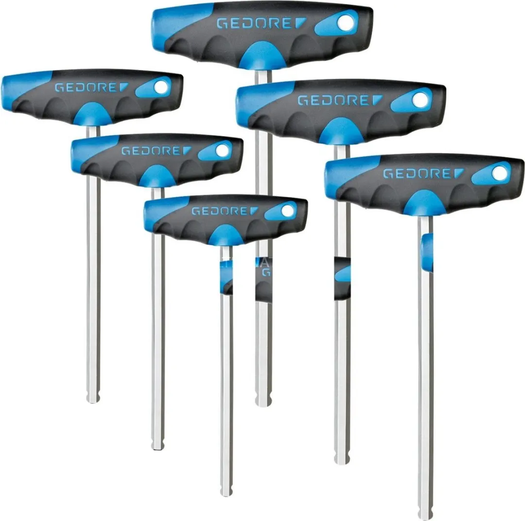 Gedore 2142 T-008 T-handgreep Haakse Schroevendraaier