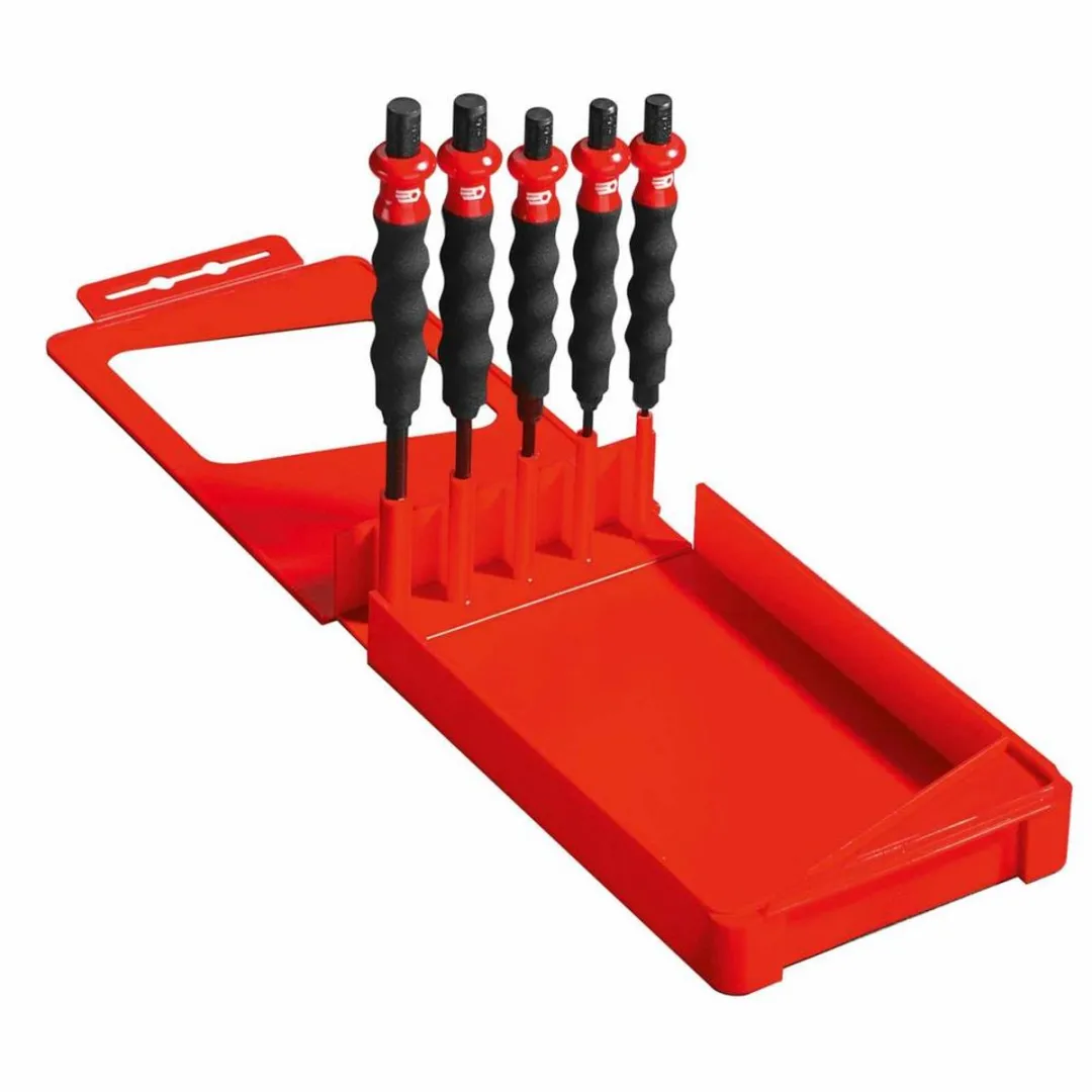 FACOM Set Beklede Doorslagen 249.GPB - 5 Stuks Ø3-8mm