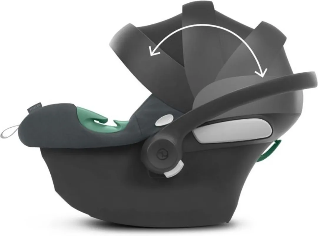Cybex Aton B I Size Autostoel Groep 0 + Base One - Grijs