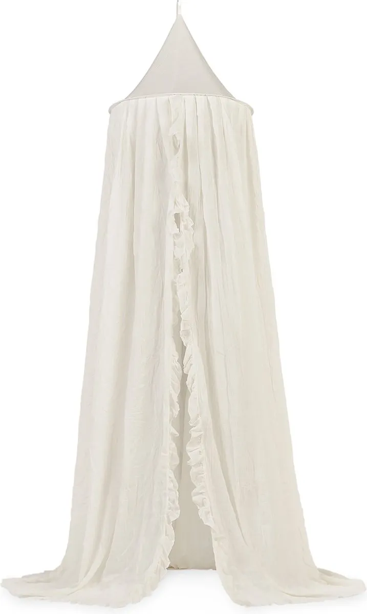 Jollein Baby Klamboe Vintage Ruffle - 245cm - Ivory