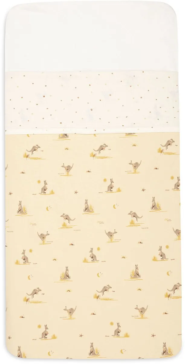 Jollein Laken Ledikant Kangaroots Dusty Dot 120x150cm