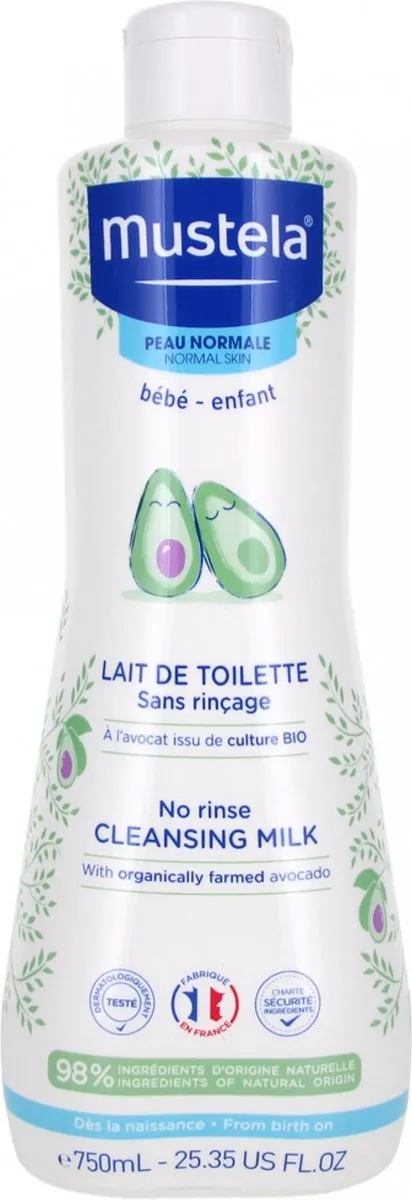 Mustela Toiletmelk 750ml