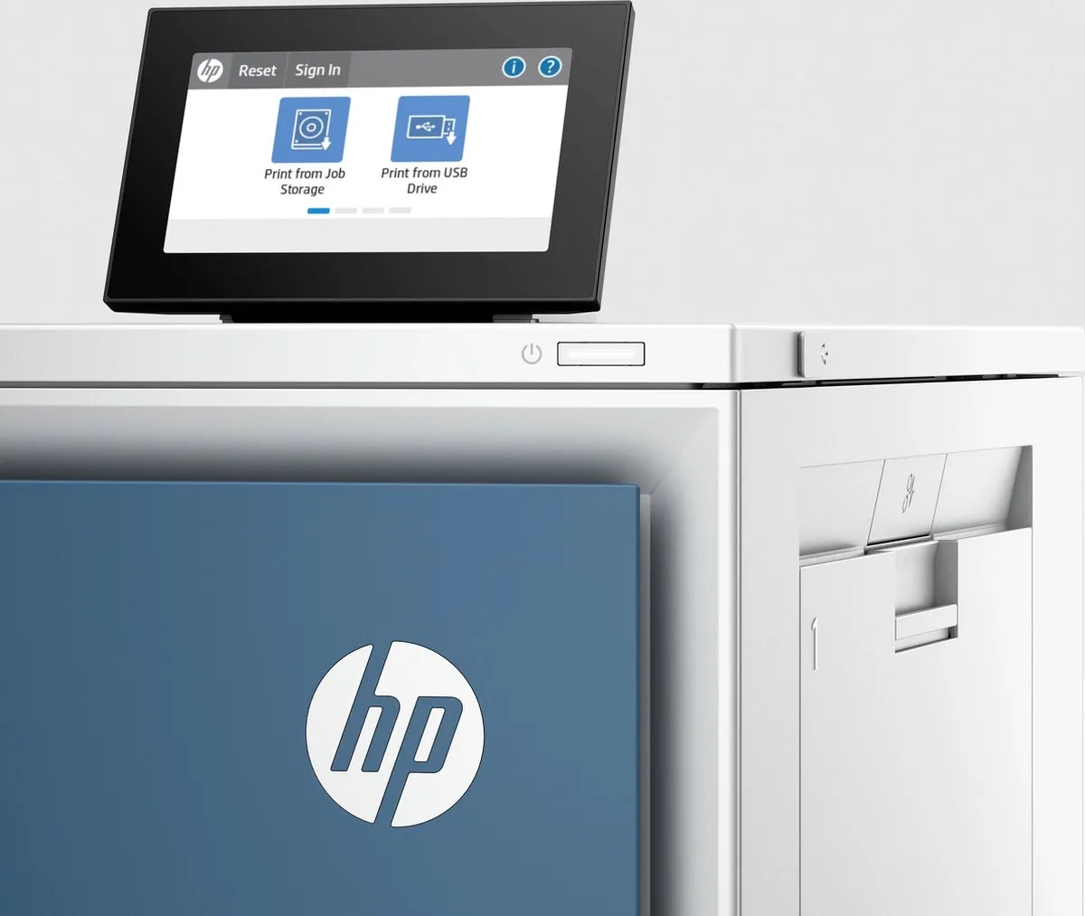HP Color LaserJet Enterprise 6700dn Kleurenlaserprinter - 650 Vel - Wit - afbeelding 6 van 6