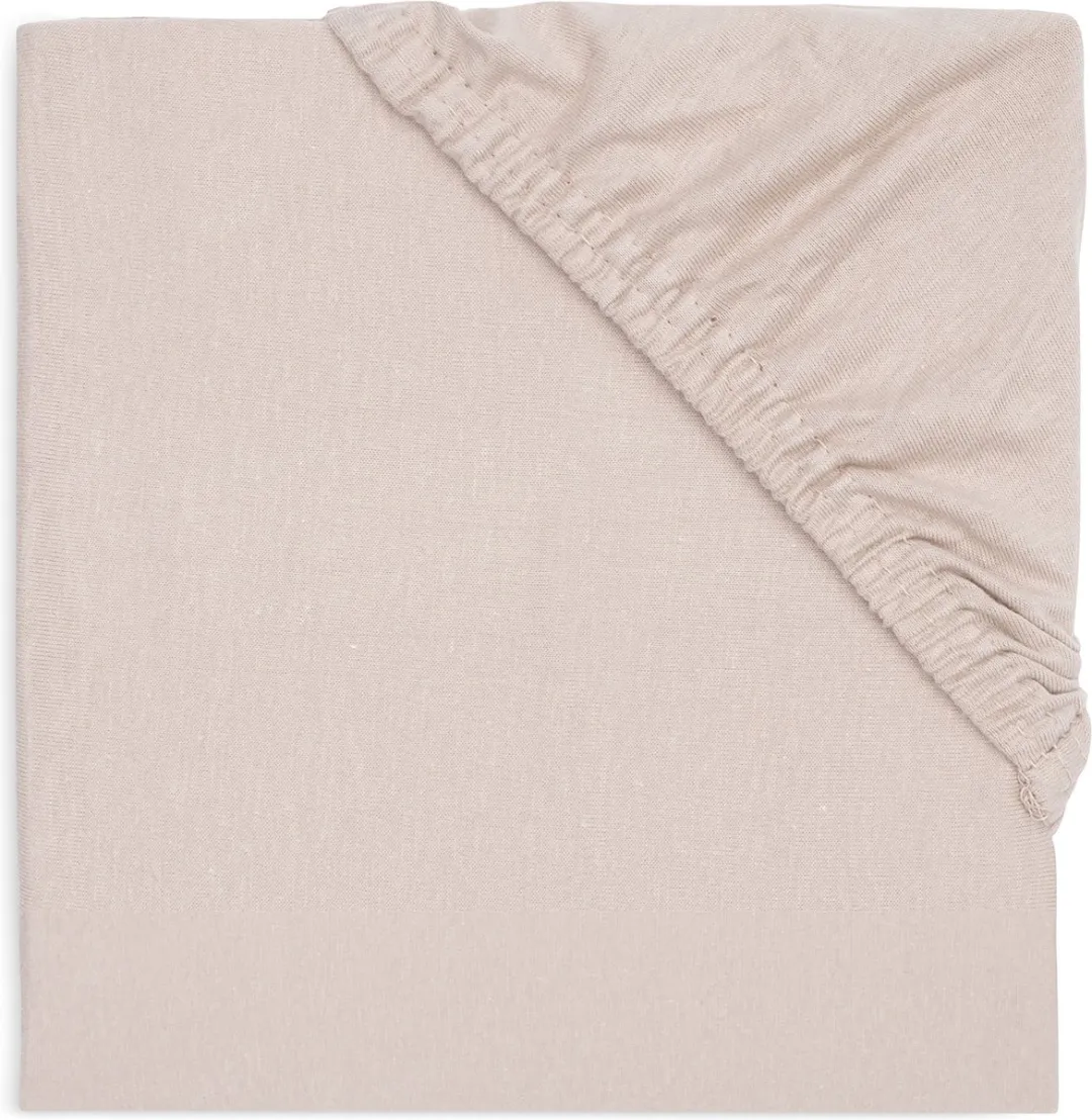 Jollein Jersey Hoeslaken Boxmatras 75x95cm Wild Rose