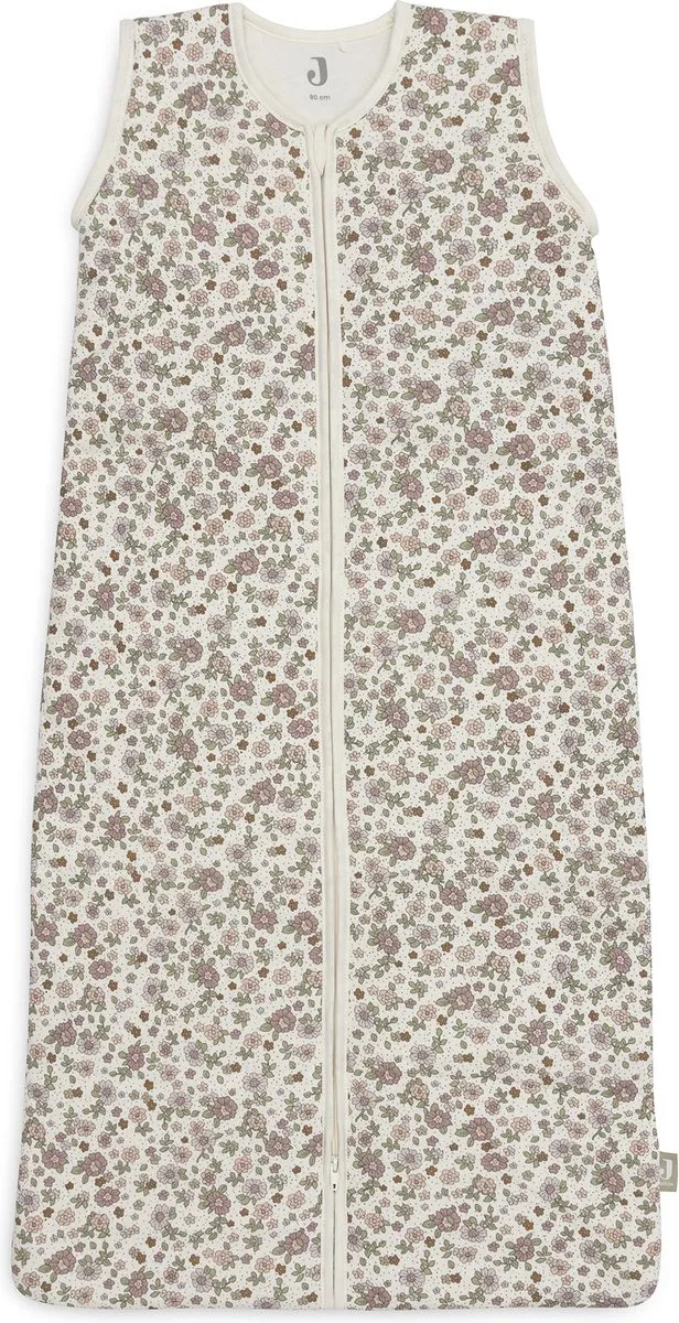 Jollein Baby Slaapzak Winter Retro Flowers 90cm - Afritsbare mouw