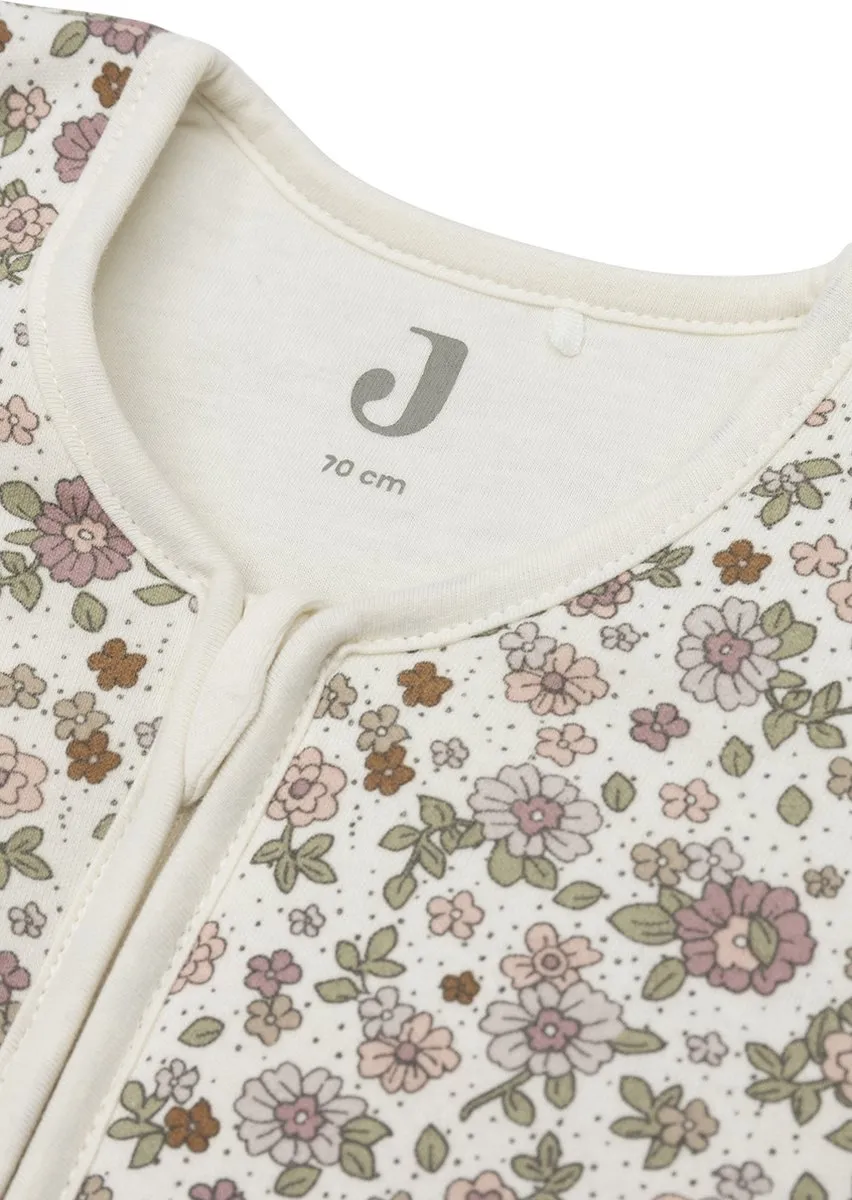 Jollein Baby Slaapzak Winter 70cm Retro Flowers - Afritsbare mouw