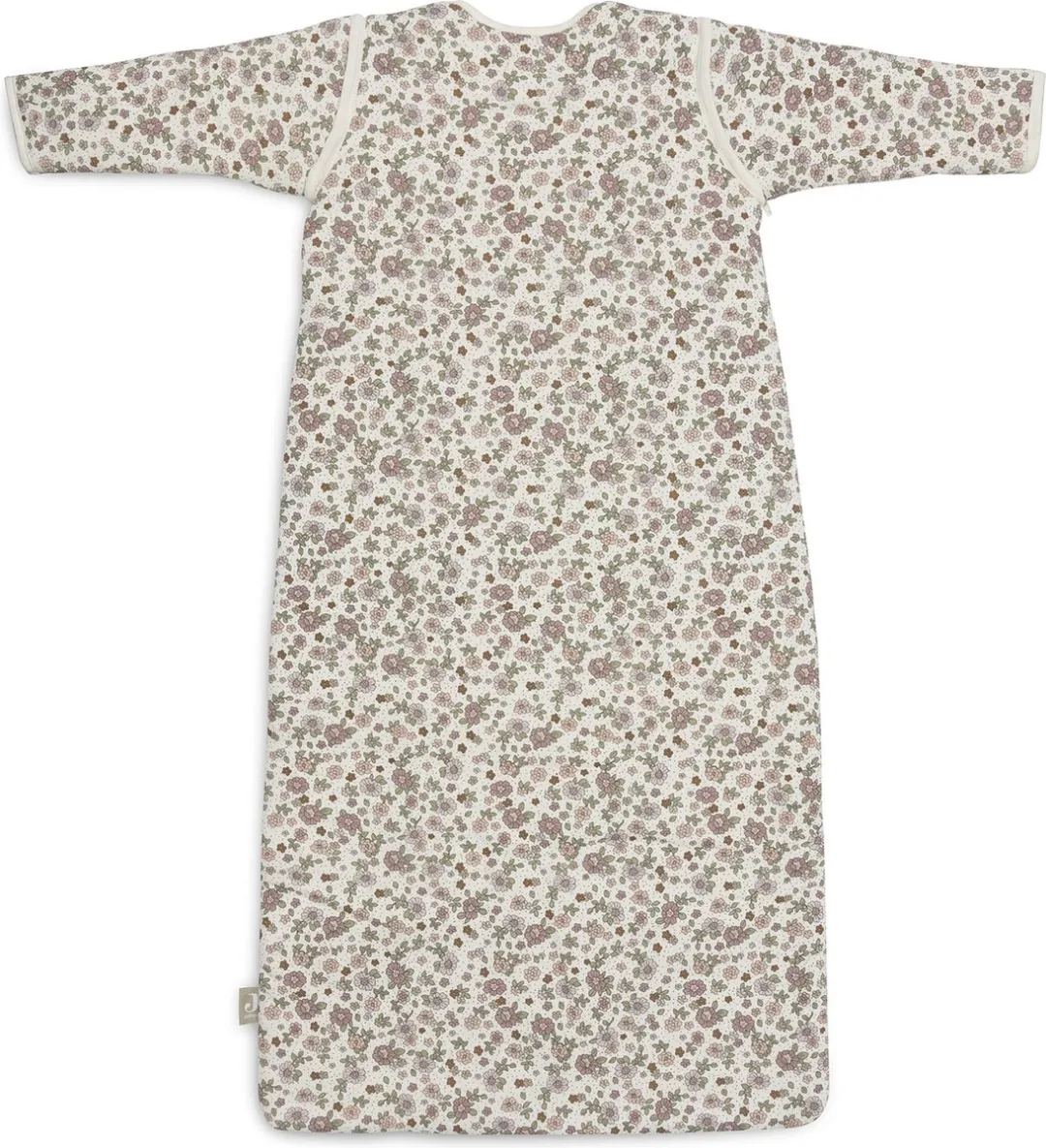 Jollein Baby Slaapzak Winter 70cm Retro Flowers - Afritsbare mouw - afbeelding 6 van 6