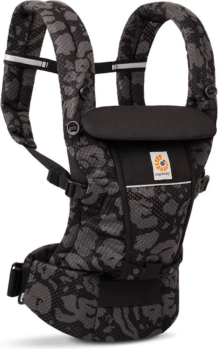 Ergobaby Draagzak Adapt Soft Flex Mesh Onyx Blooms