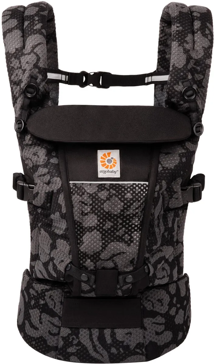 Ergobaby Draagzak Adapt Soft Flex Mesh Onyx Blooms