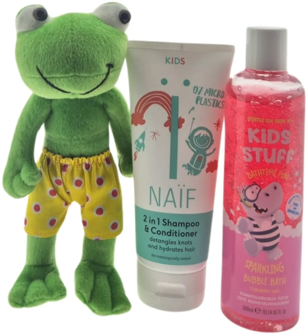 Naïf Kids Shampoo & Bad Kikker Cadeauset