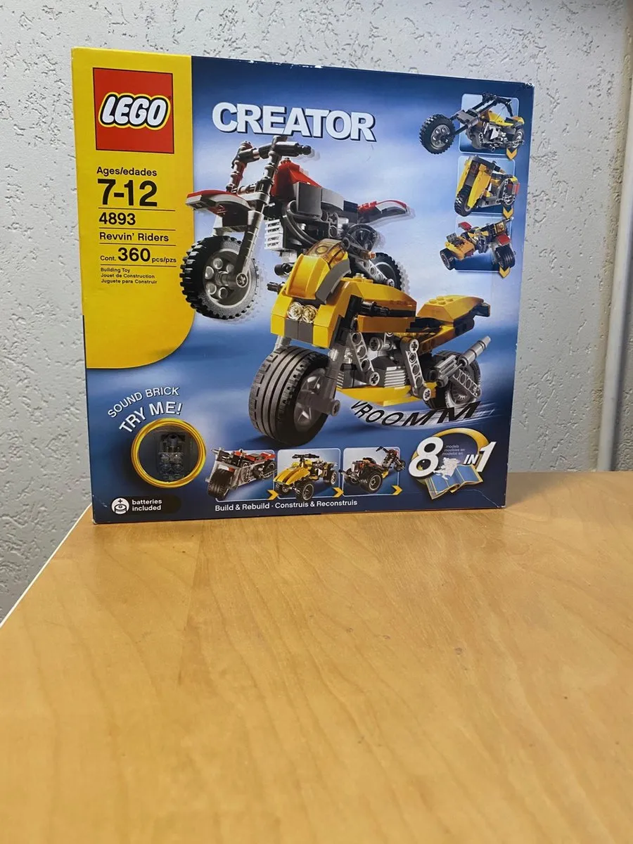 LEGO Creator 4893 Revvin'Riders Machtige Motoren
