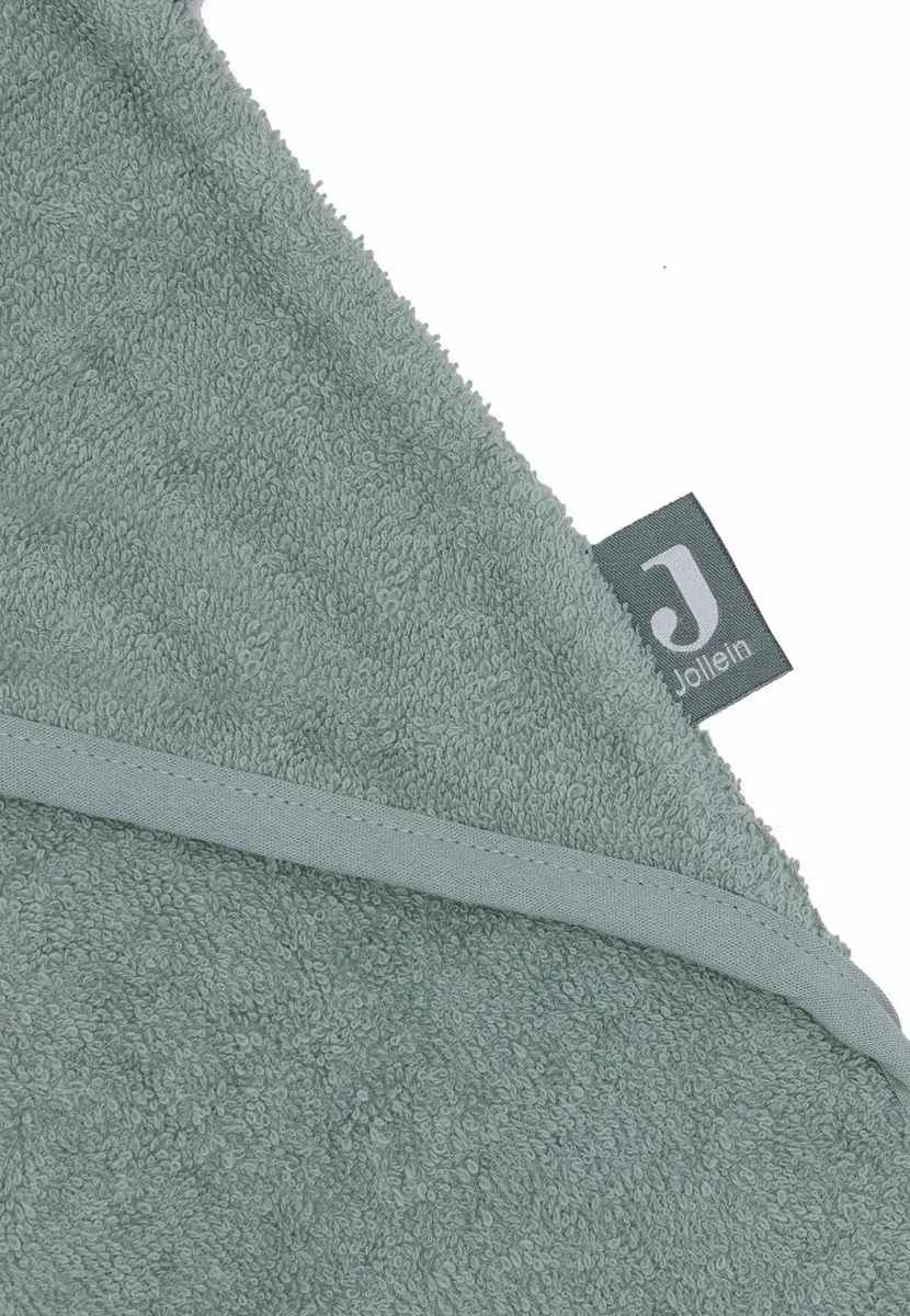 Jollein Badcape Badstof Jungle Jambo Croco 75x75cm - Ash Green