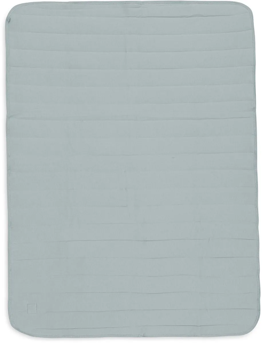 Jollein Baby Deken Wieg Velvet Rib 75x100cm - Sea Green