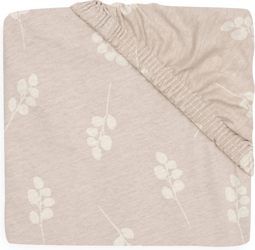 Jollein Twig Hoeslaken Jersey Wild Rose 70x140cm