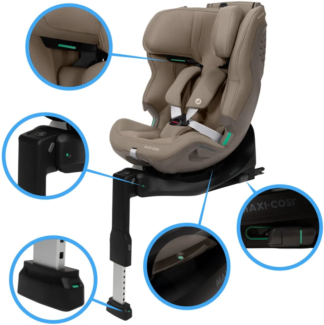 Maxi-Cosi Emerald 360 Plus Autostoel - Authentic Truffle