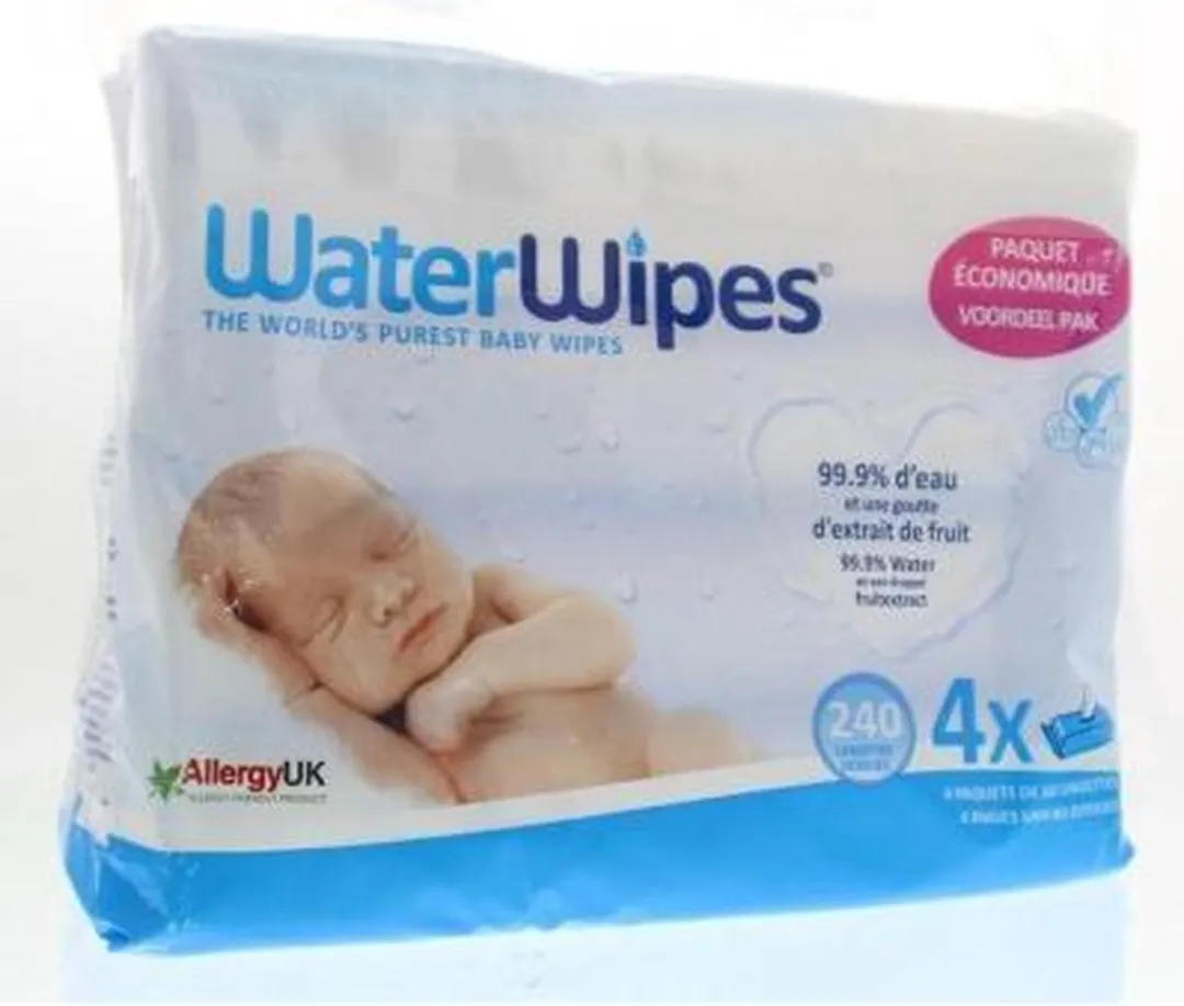 WaterWipes Babydoekjes 240 Stuks