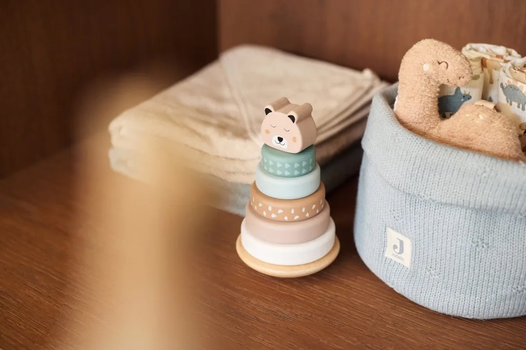 Jollein Commode Mandje Cosy Knit Sea Green - 14x18cm