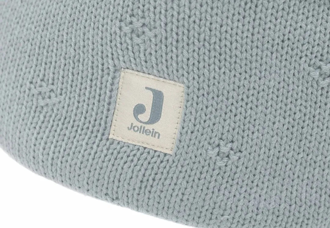 Jollein Commode Mandje Cosy Knit Sea Green - 14x18cm