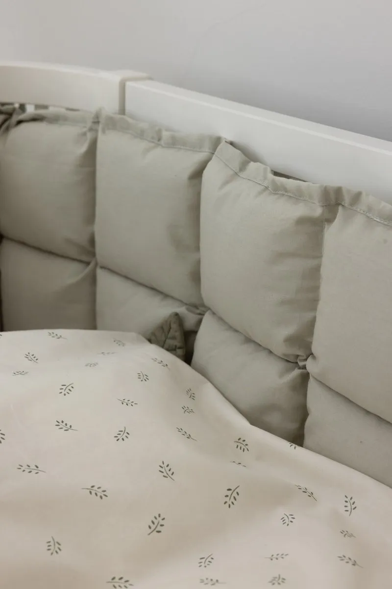 Sebra Bedbumper Kapok Half 180cm Mist Green