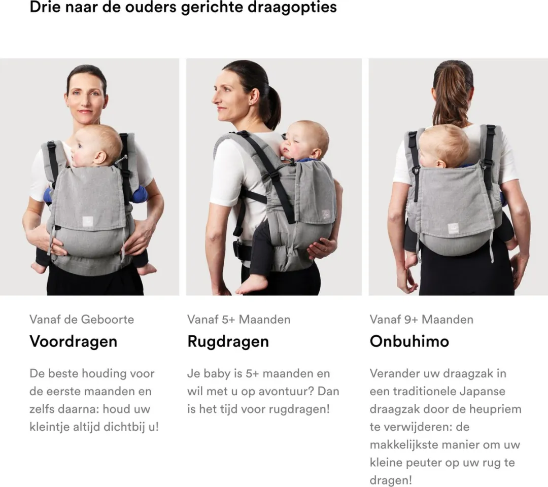 Stokke Limas Carrier Flex Babydrager - Floral Beige