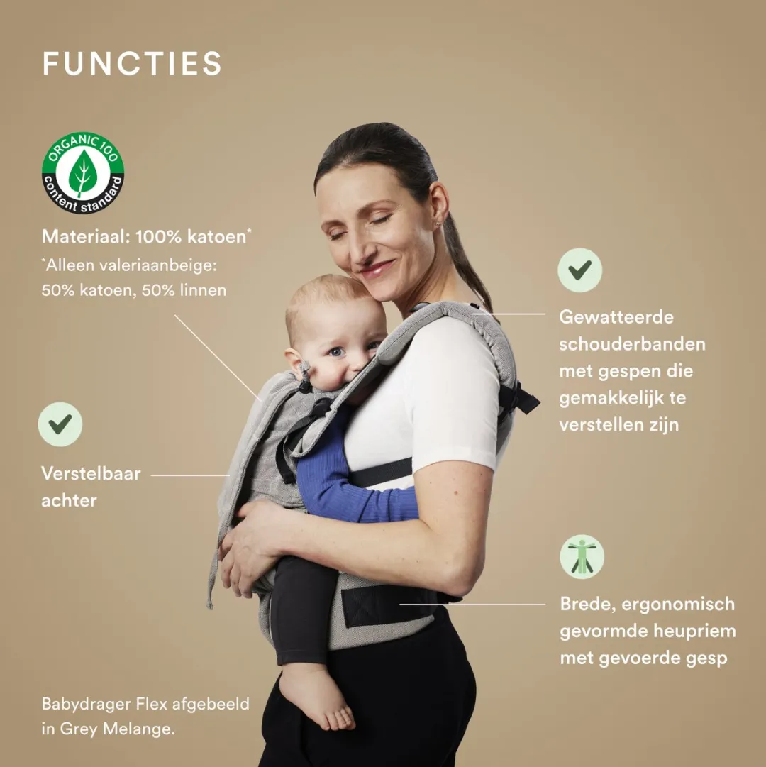 Stokke Limas Carrier Flex Babydrager - Floral Beige