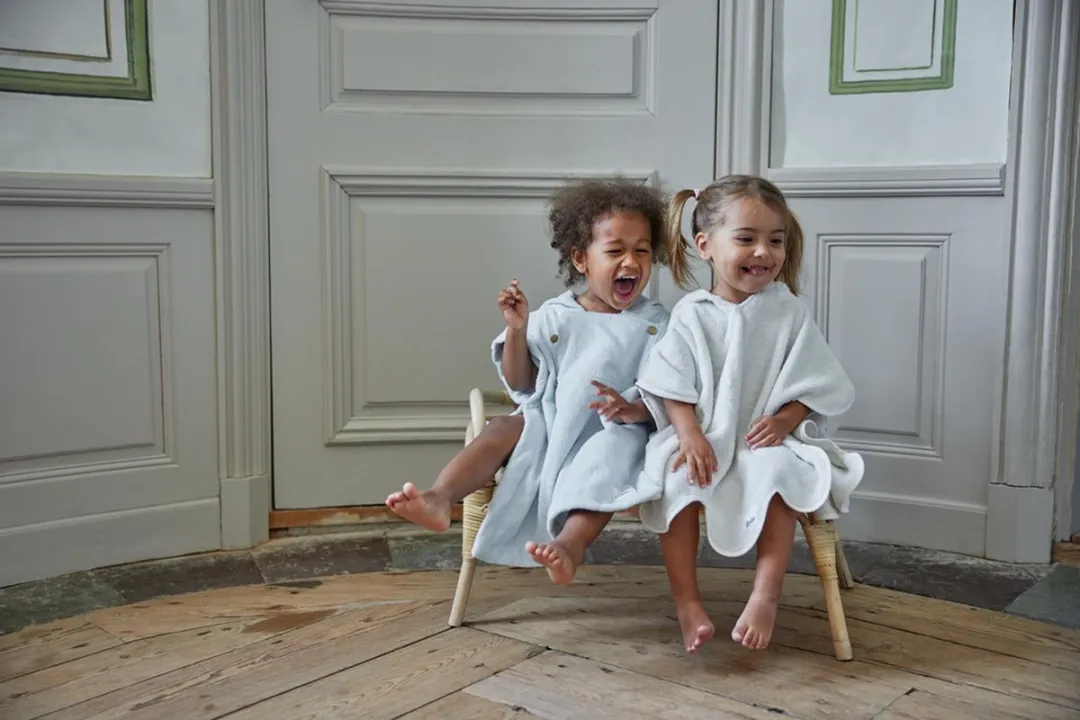 Elodie Badponcho Kinderen Bermuda Blue - 1-3 jaar