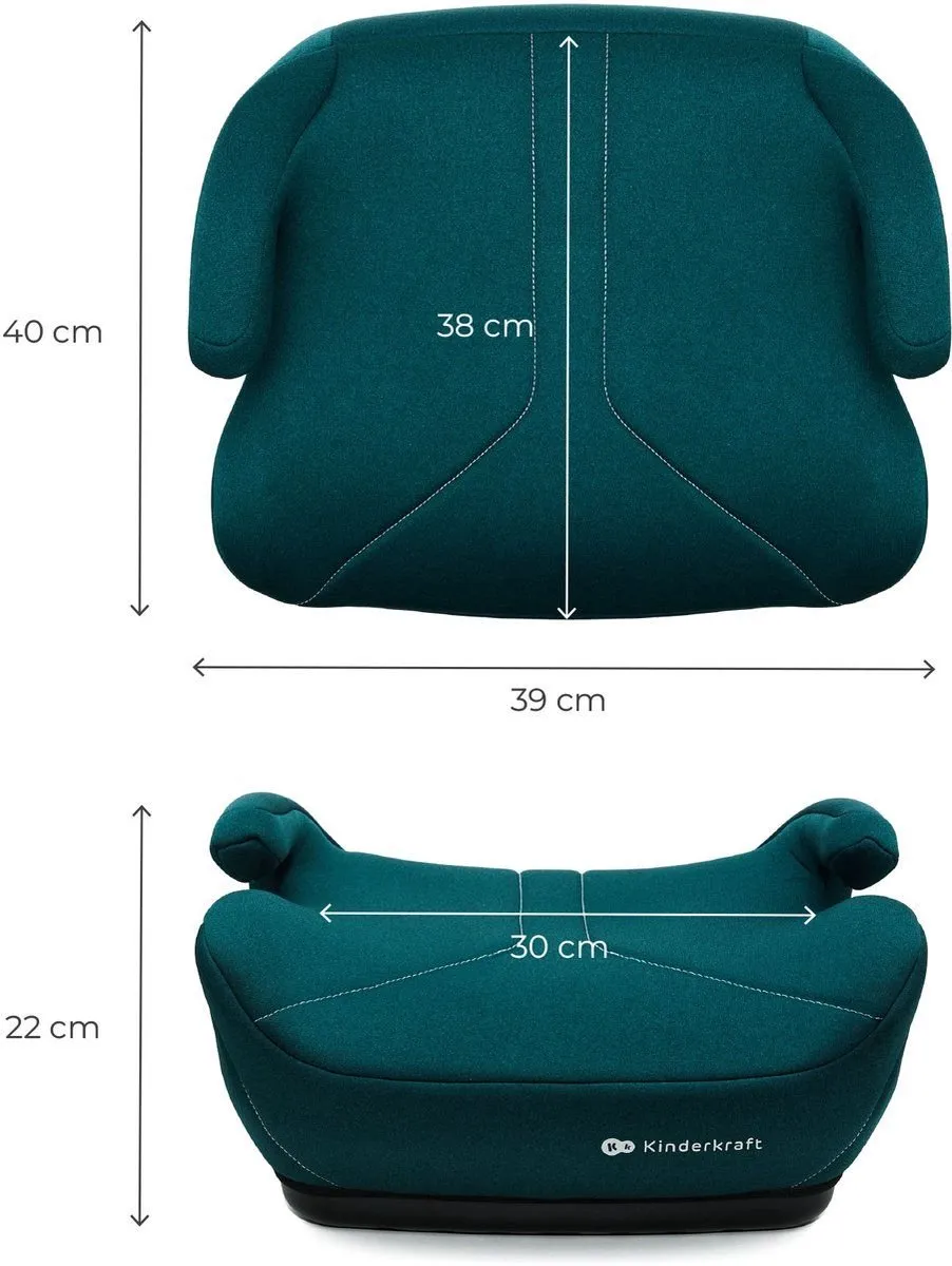 KinderKraft I-BOOST 2 i-Size Autostoel Booster Groen