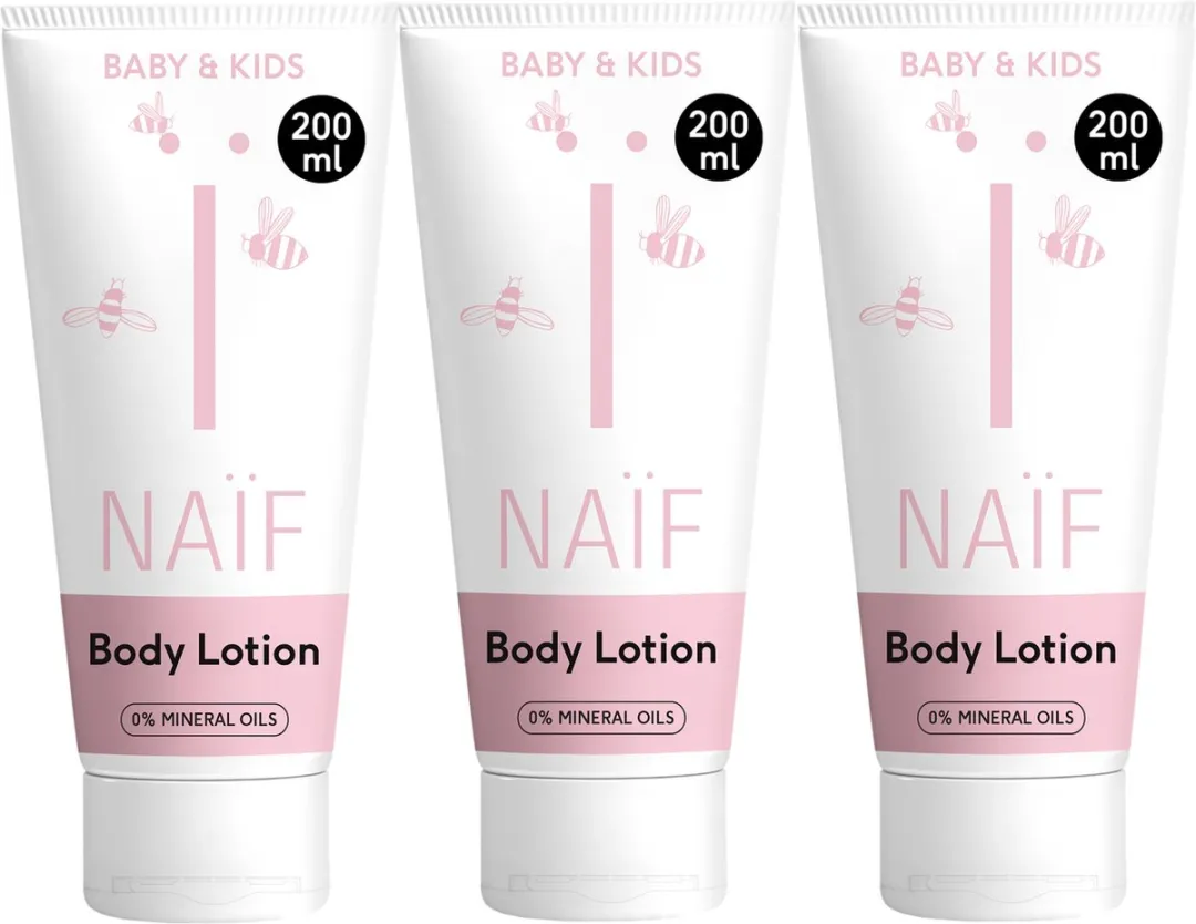 Naïf Bodylotion Voordeelset 3x200ml
