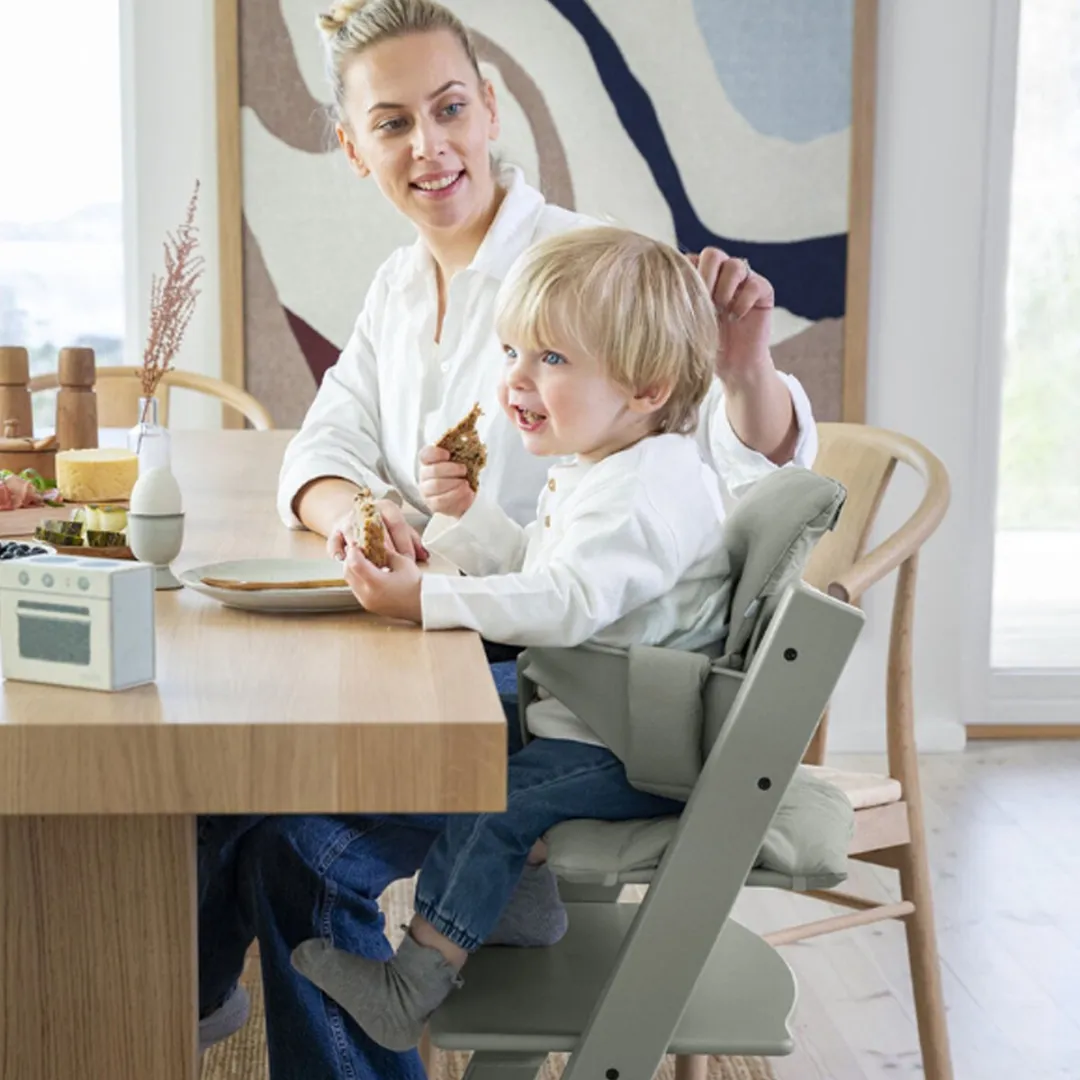 Stokke Tripp Trapp Kinderstoel + Babyset - Vanilla White