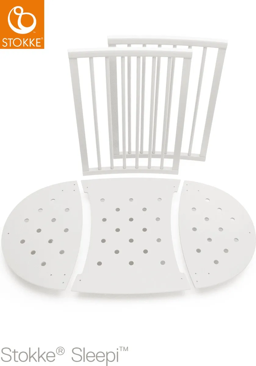 Stokke Sleepi Bedverlenging Wit - 127 cm