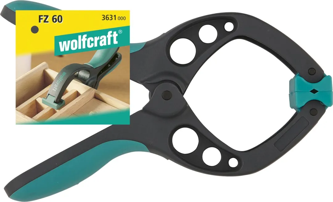 Wolfcraft Veerklem PRO 60mm 3631000 - Multi