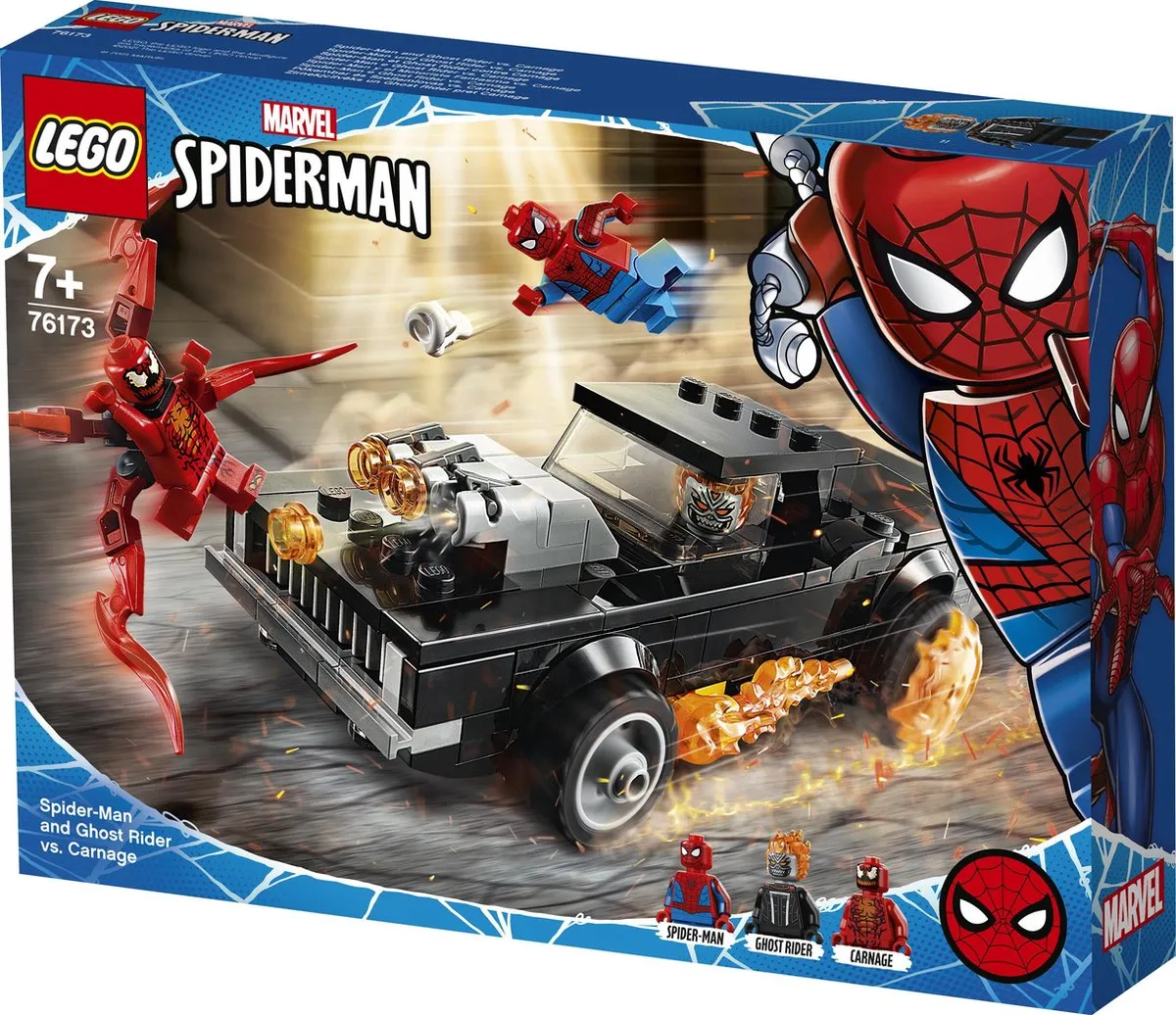 LEGO Spider-Man vs. Ghost Rider vs. Carnage 76173 - 3 Minifiguren