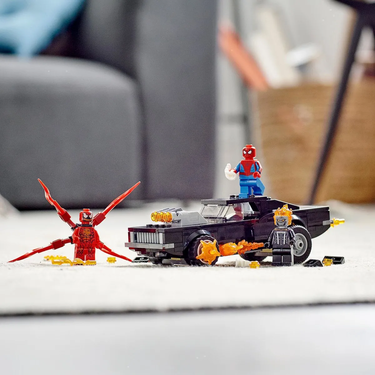 LEGO Spider-Man vs. Ghost Rider vs. Carnage 76173 - 3 Minifiguren - afbeelding 6 van 6