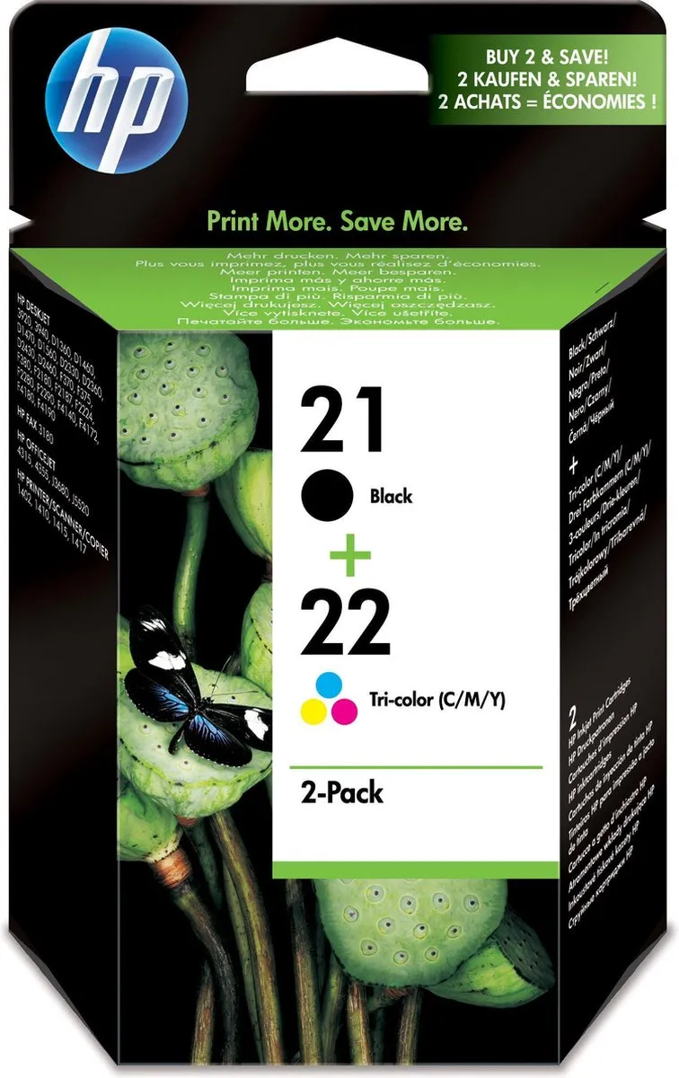 HP 21/22 SD367AE Inktcartridges
