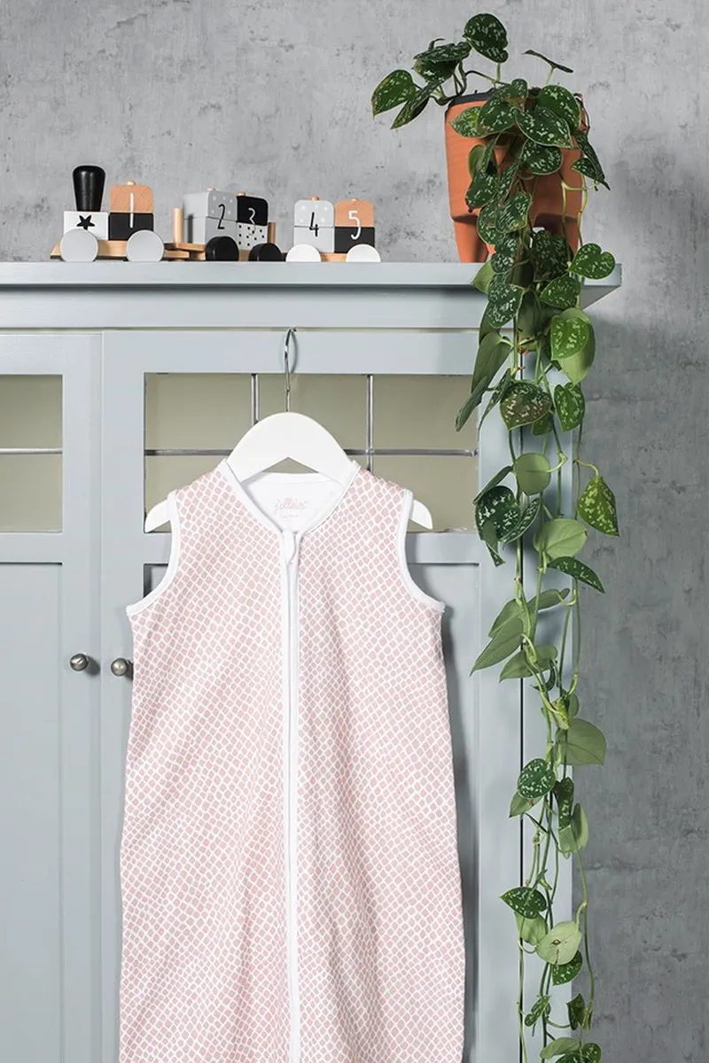 Jollein Zomerslaapzak Baby Jersey 70cm Snake - Pale Pink