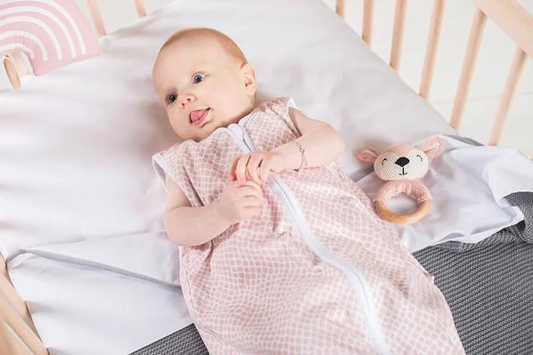 Jollein Zomerslaapzak Baby Jersey 70cm Snake - Pale Pink